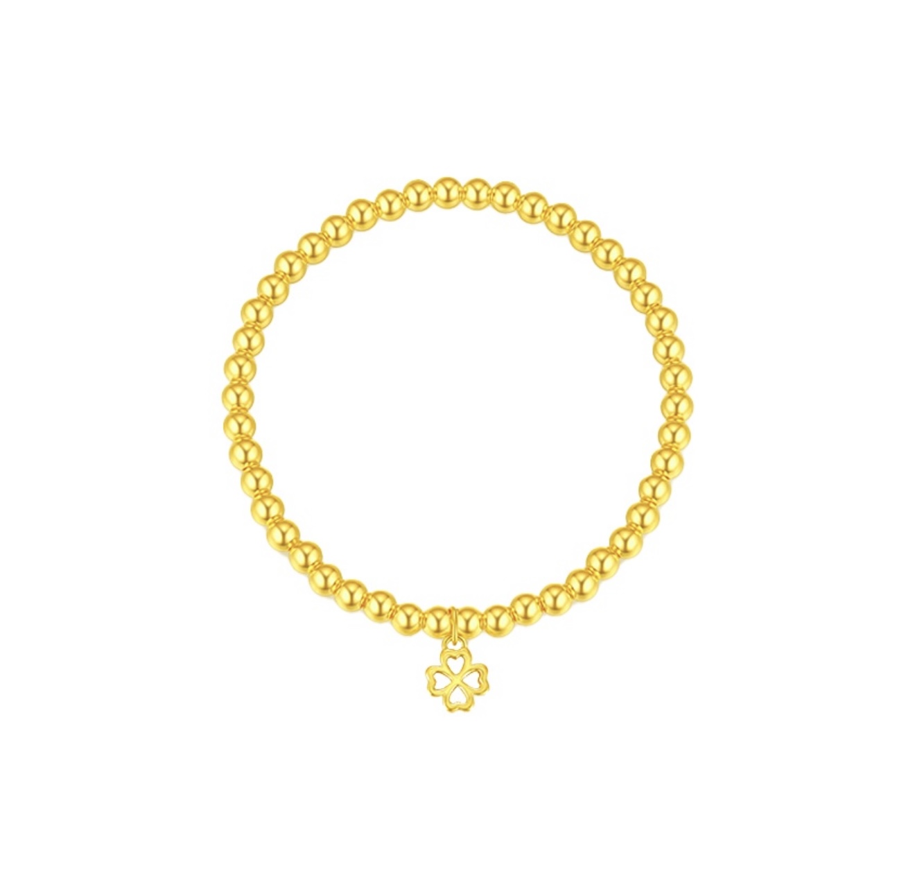 Iris Bangle | Classic yellow bakelite bangle with inlay and stones.